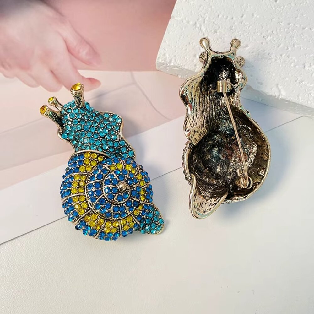 Snail Brooch